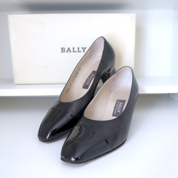 BALLY Micary Black Pumps in Leather - Picture 1 of 7